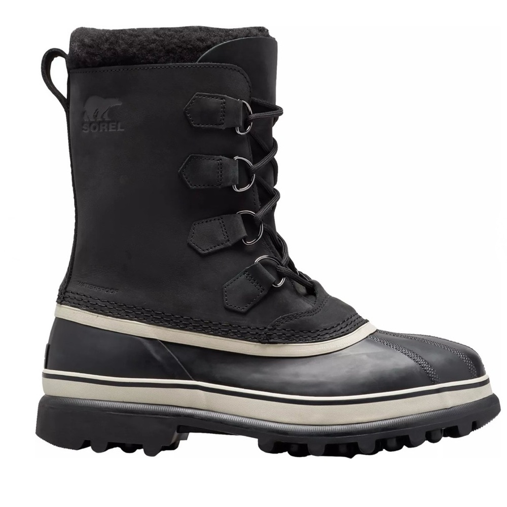 SOREL Men's Caribou Waterproof Winter Boots | Black